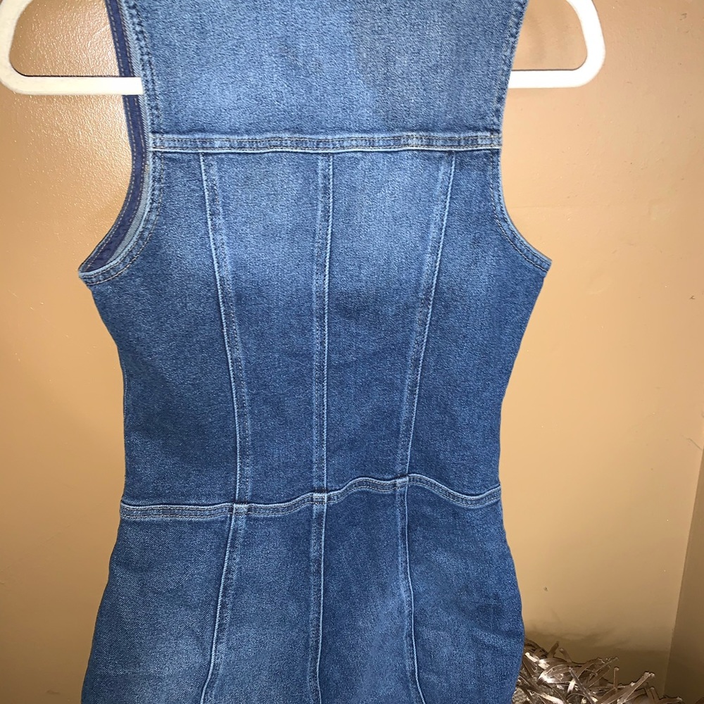 Denim romper - Picture 3 of 3